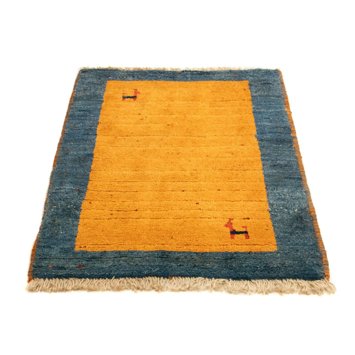 Persisk Gabbeh Mattan 85x64cm - Perserteppich Wollteppich