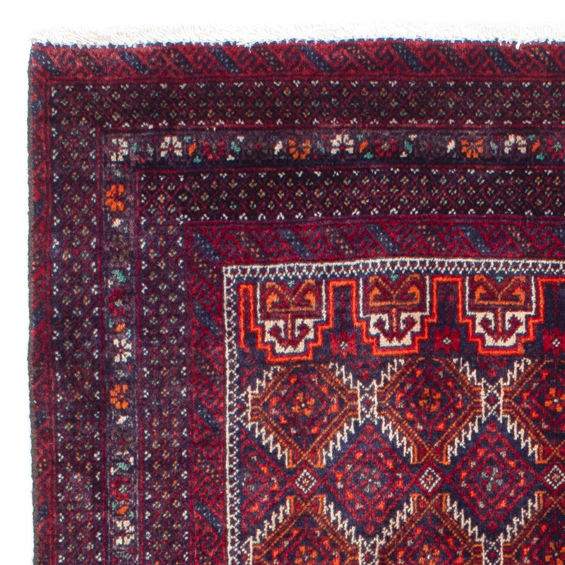 Baluch-matta - 165 x 95 cm - mörkröd