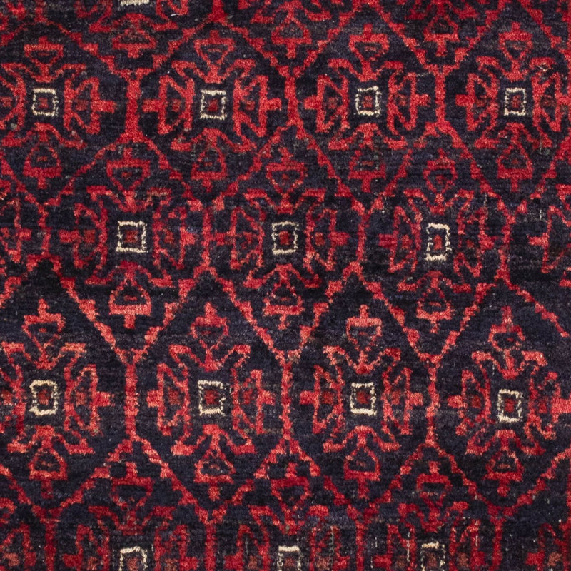 Runner Baluch-matta - 177 x 92 cm - mörkröd