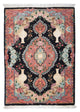 Persisk matta - Tabriz - Royal - 92 x 65 cm - mörkblå
