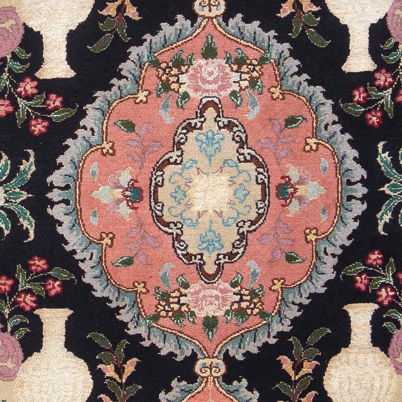 Persisk matta - Tabriz - Royal - 92 x 65 cm - mörkblå