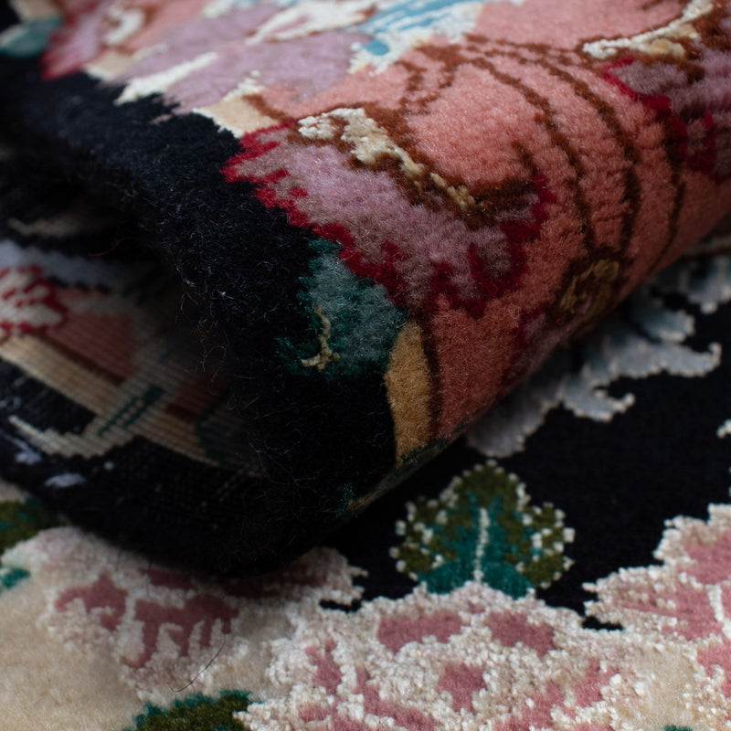 Persisk matta - Tabriz - Royal - 92 x 65 cm - mörkblå