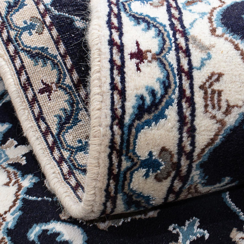 Persisk matta - Nain - 140 x 87 cm - mörkblå