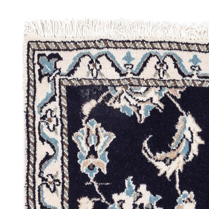 Persisk matta - Nain - 142 x 66 cm - mörkblå