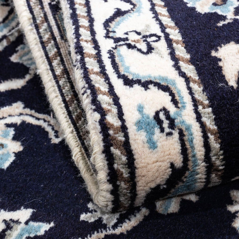 Persisk matta - Nain - 142 x 66 cm - mörkblå