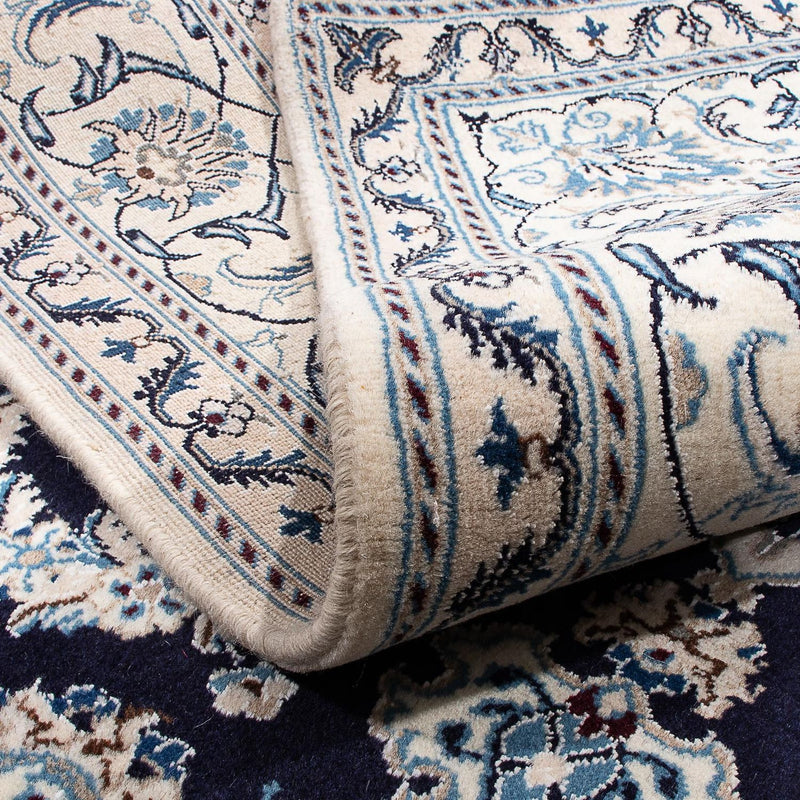 Persisk matta - Nain - 250 x 194 cm - mörkblå