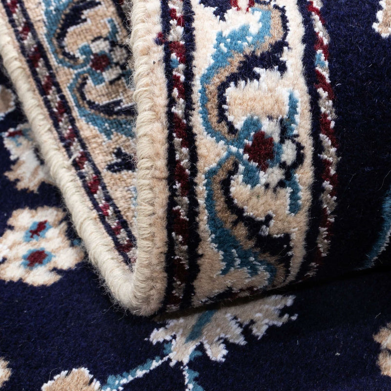 Persisk matta - Nain - 141 x 67 cm - mörkblå