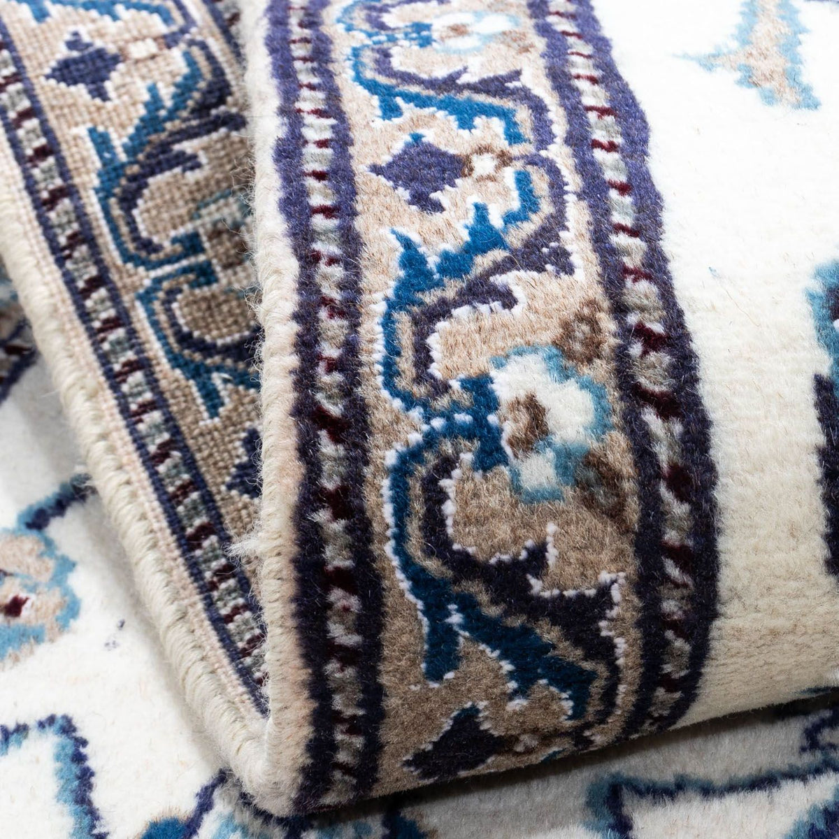 Persisk matta - Nain - 131 x 67 cm - beige