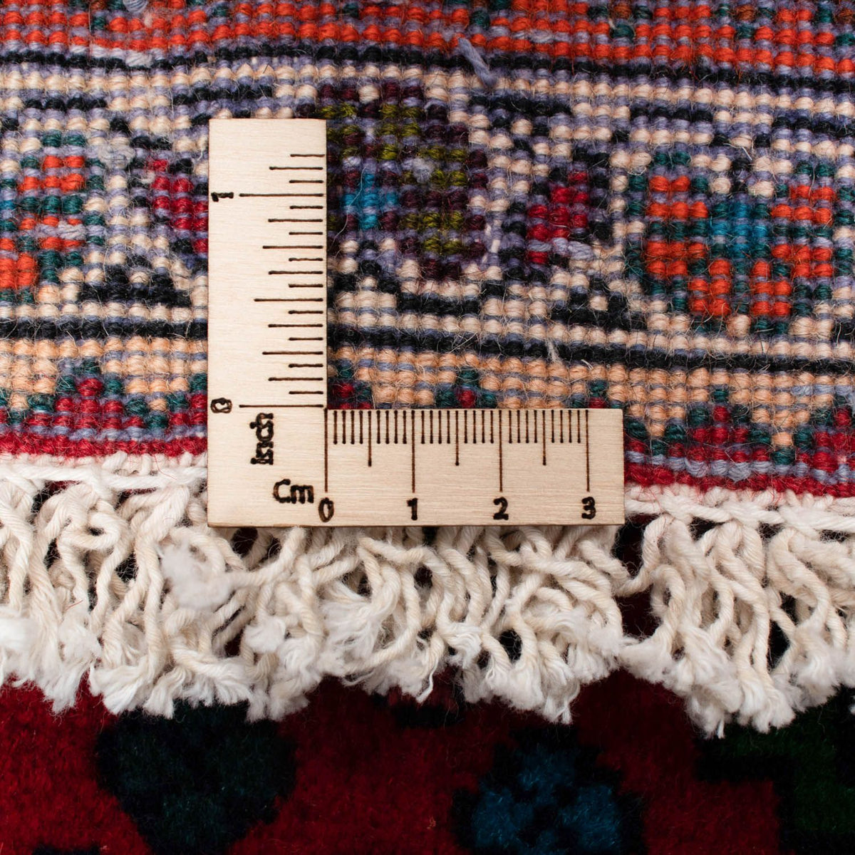Runner Persisk matta - Nomadic - 222 x 85 cm - mörkröd