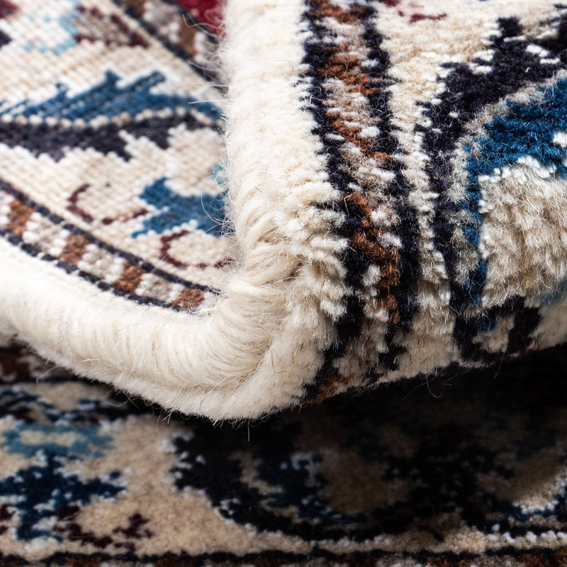 Persisk matta - Nain - 90 x 60 cm - mörkröd