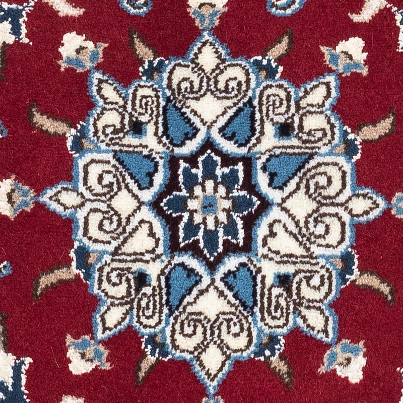 Persisk matta - Nain - 90 x 60 cm - mörkröd