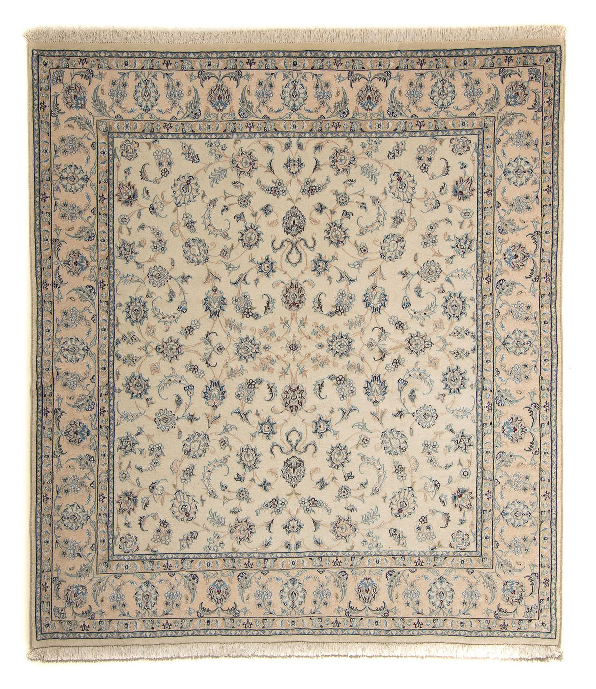 Persisk matta - Nain - Premium - 214 x 200 cm - beige