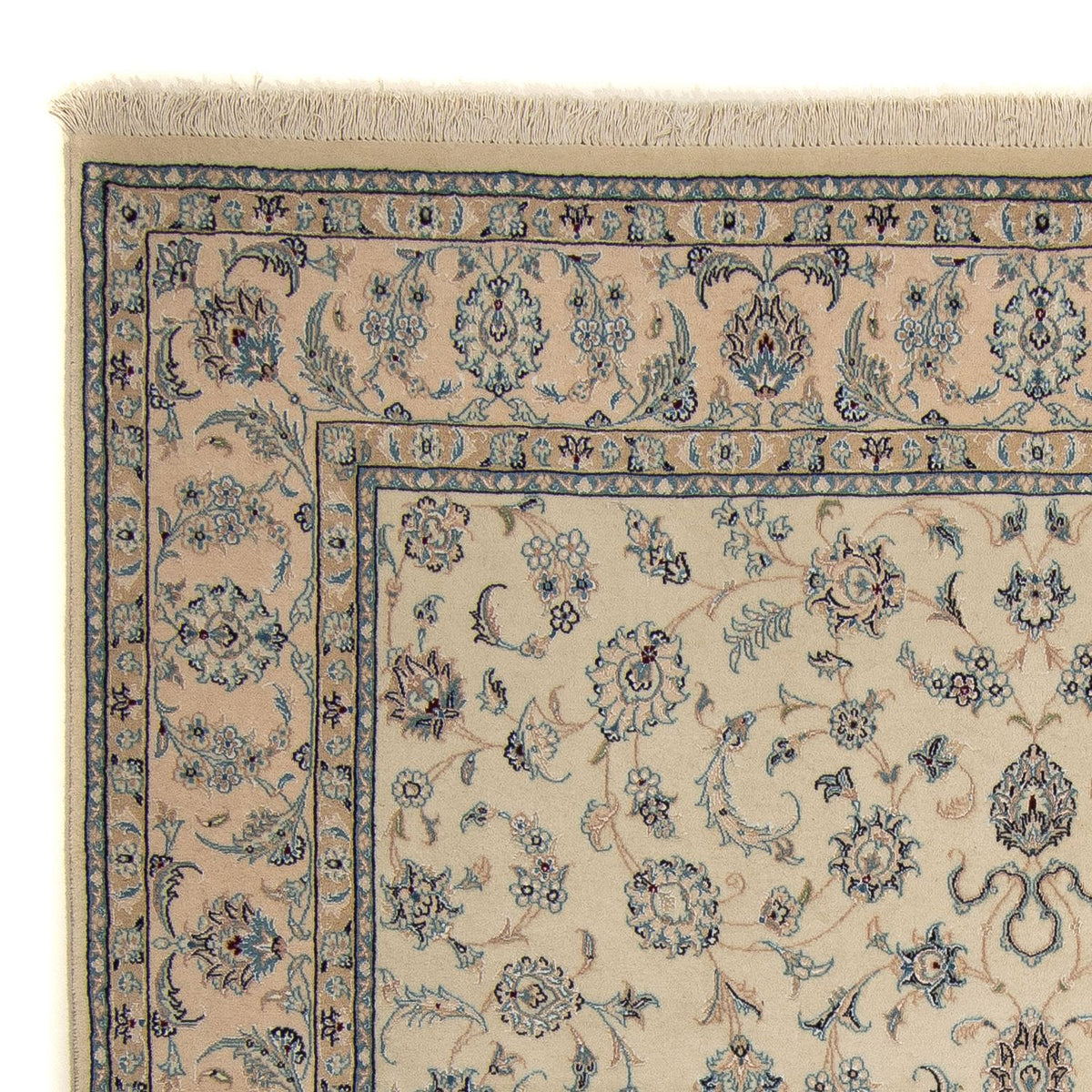 Persisk matta - Nain - Premium - 214 x 200 cm - beige