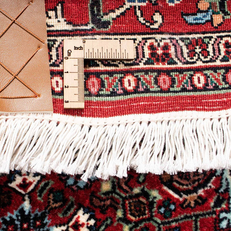 Persisk matta - Bijar - 235 x 170 cm - mörkröd