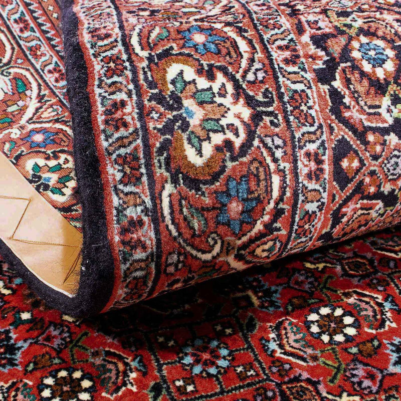 Persisk matta - Bijar - 183 x 110 cm - röd