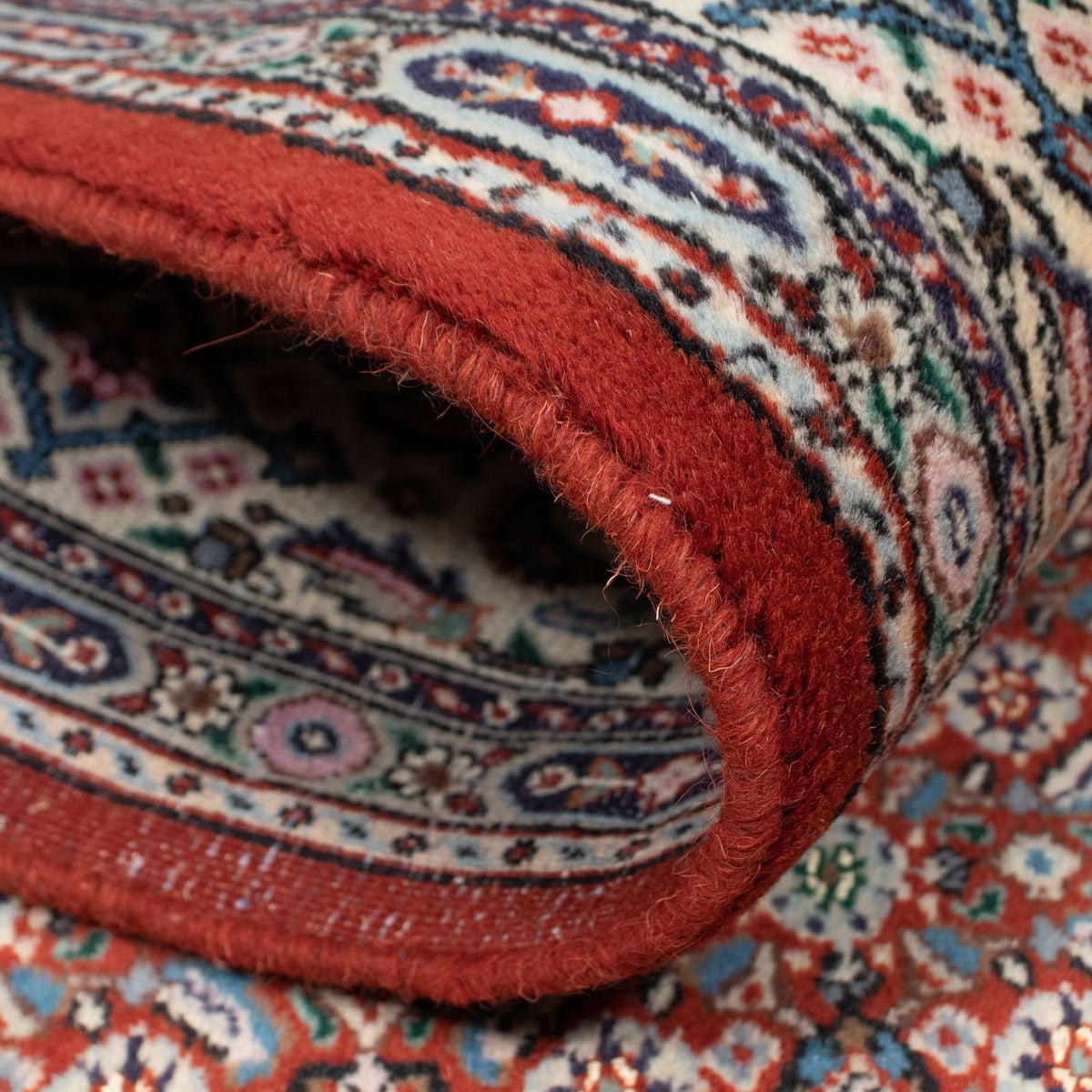 Persisk matta - Classic - 149 x 97 cm - mörkröd