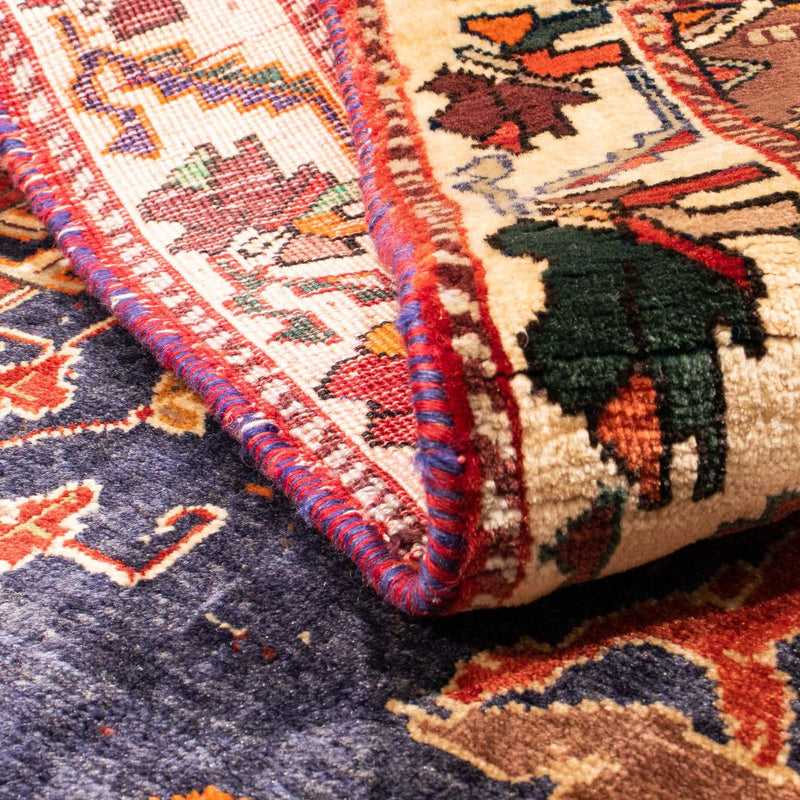 Persisk matta - Nomadic - 170 x 117 cm - mörkblå