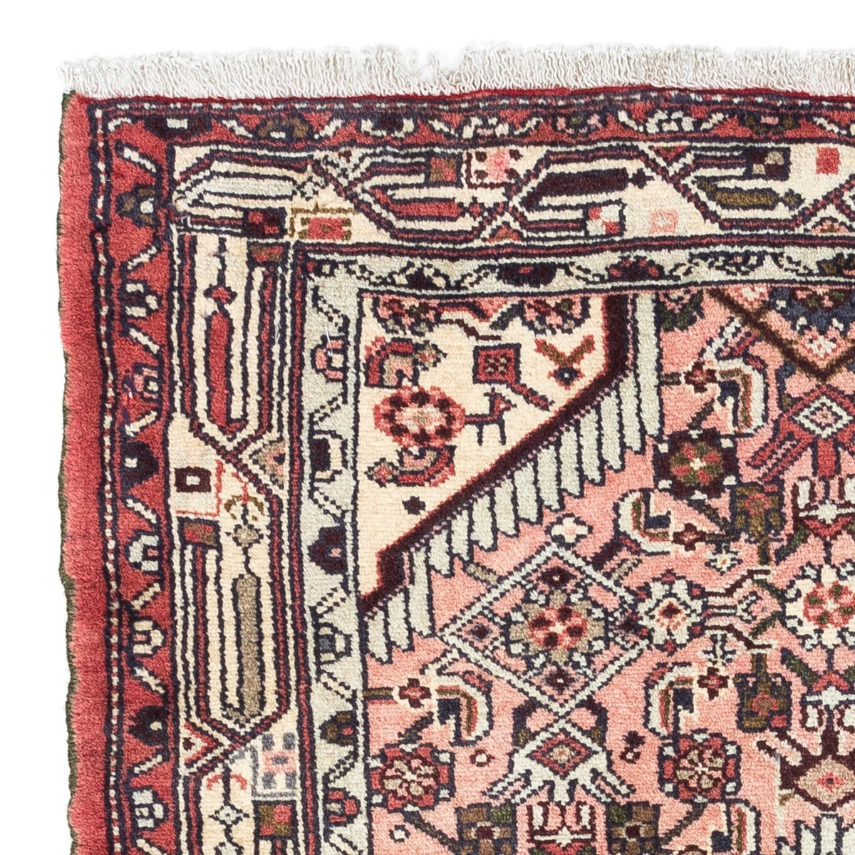 Persisk matta - Nomadic - 121 x 80 cm - ljusröd