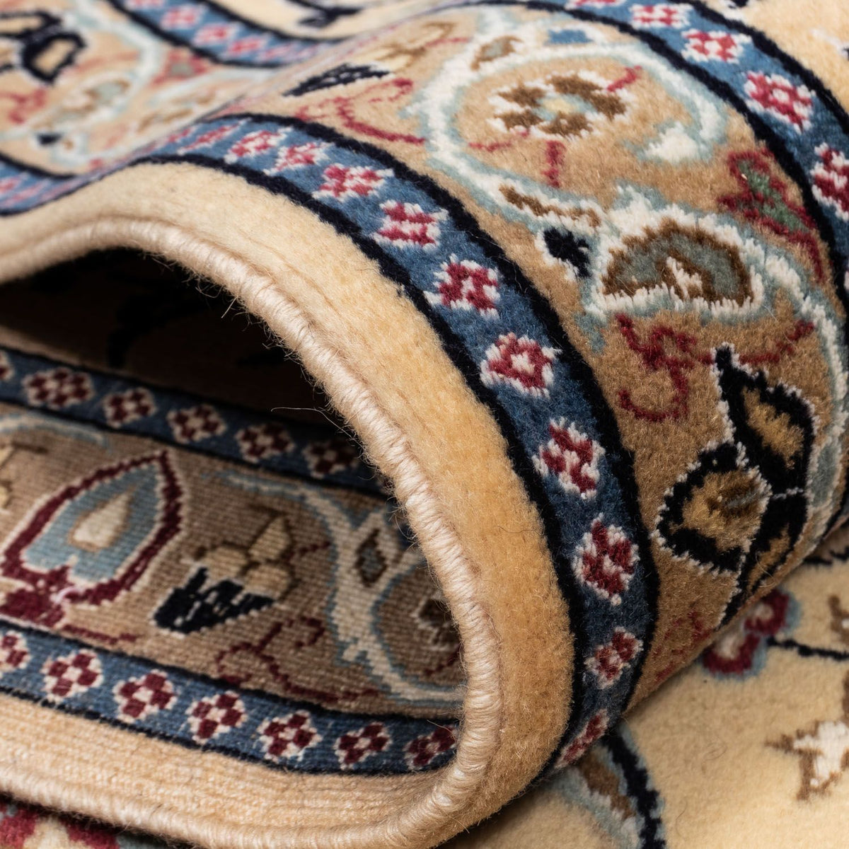 Persisk matta - Nain - Royal - 353 x 255 cm - mörk beige