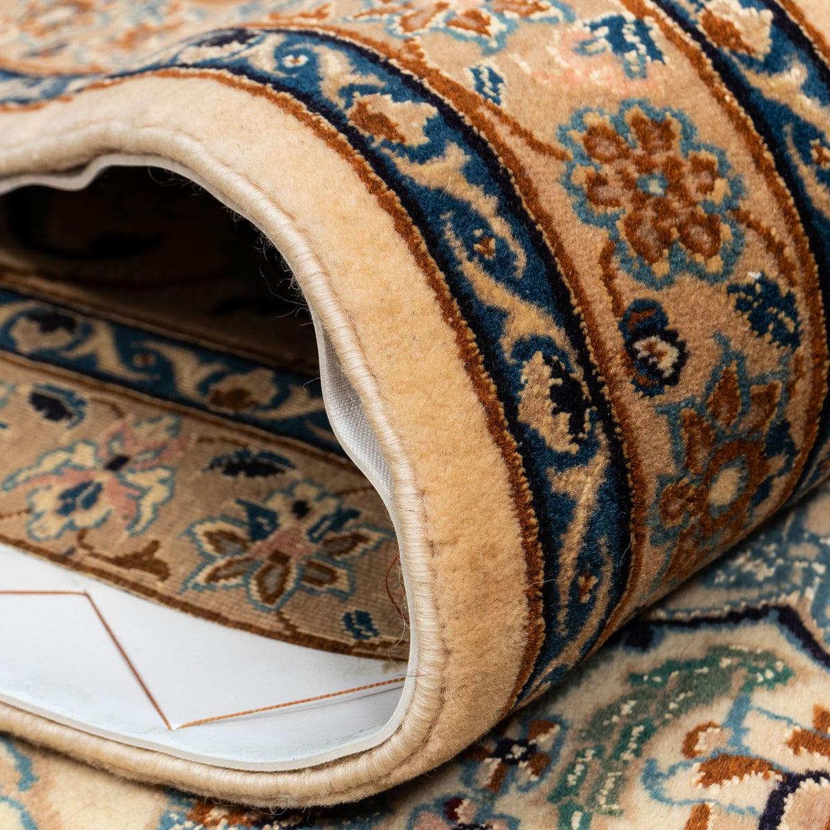 Persisk matta - Nain - Royal - 337 x 250 cm - mörk beige