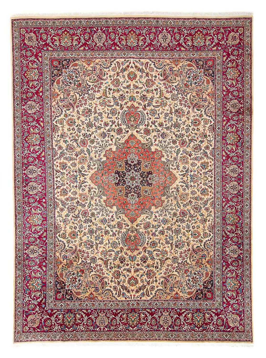 Persisk matta - Tabriz - Royal - 395 x 298 cm - beige
