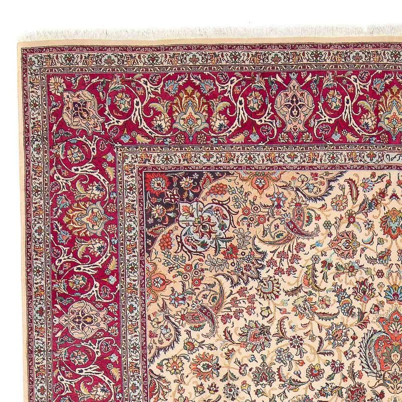 Persisk matta - Tabriz - Royal - 395 x 298 cm - beige