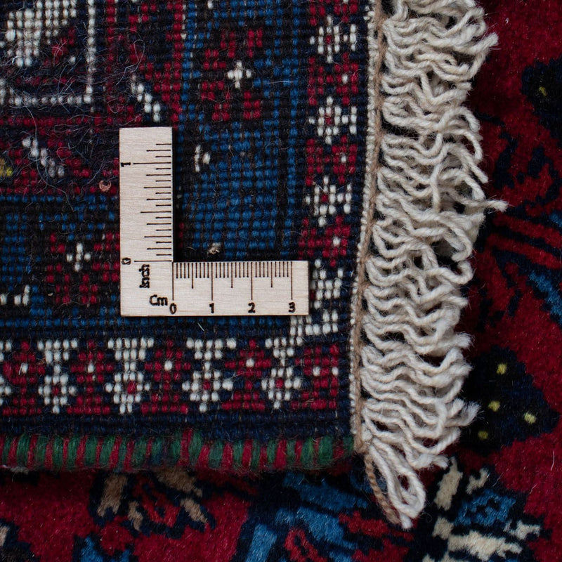 Persisk matta - Nomadic - 296 x 200 cm - mörkröd