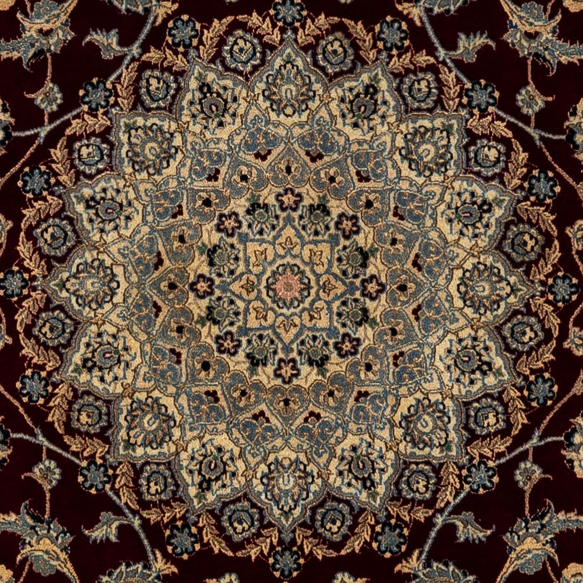 Persisk matta - Nain - Royal - 348 x 250 cm - svart