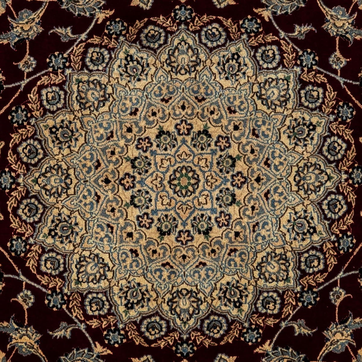 Persisk matta - Nain - Royal - 345 x 248 cm - svart