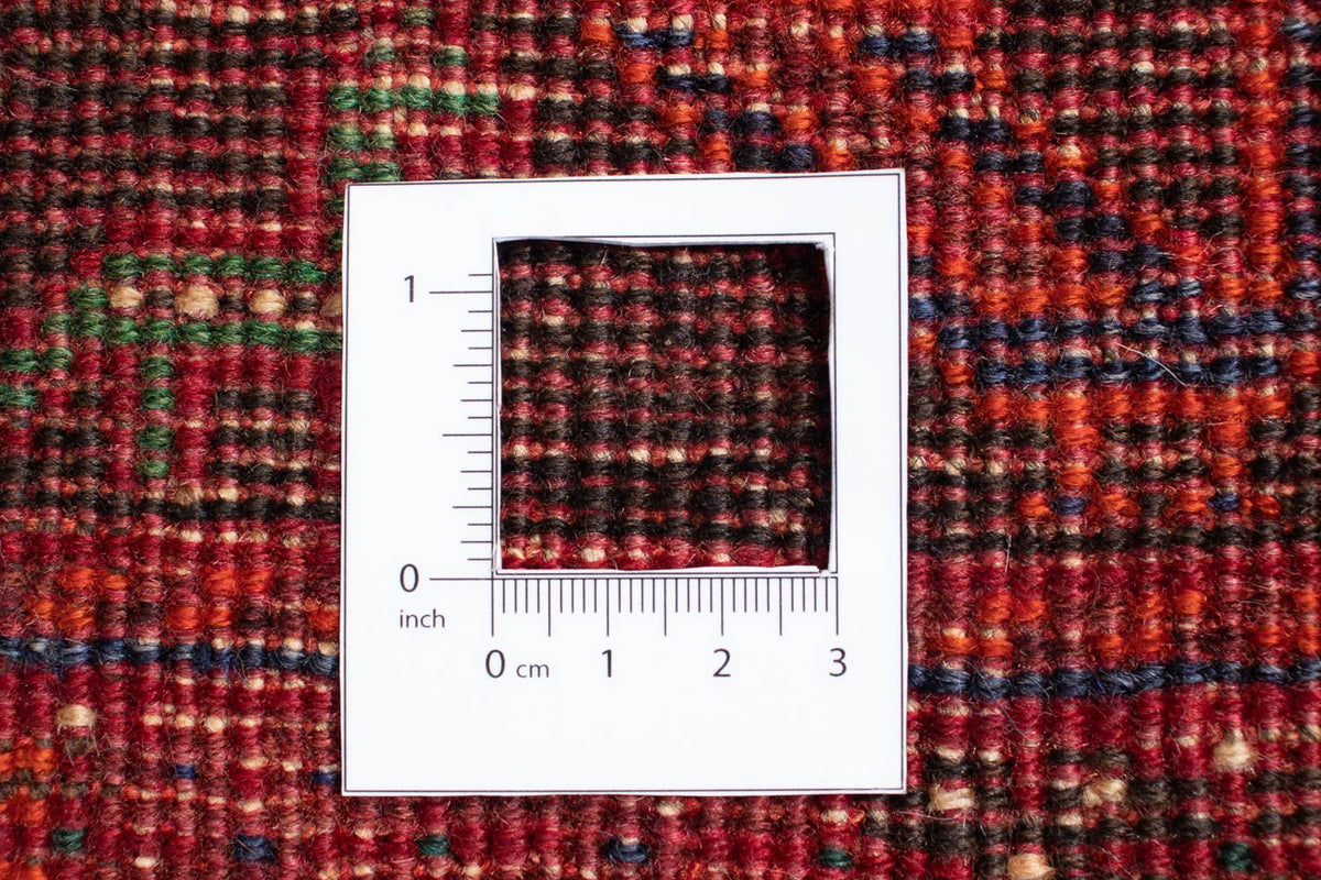 Persisk matta - Nomadic - 310 x 228 cm - mörkröd