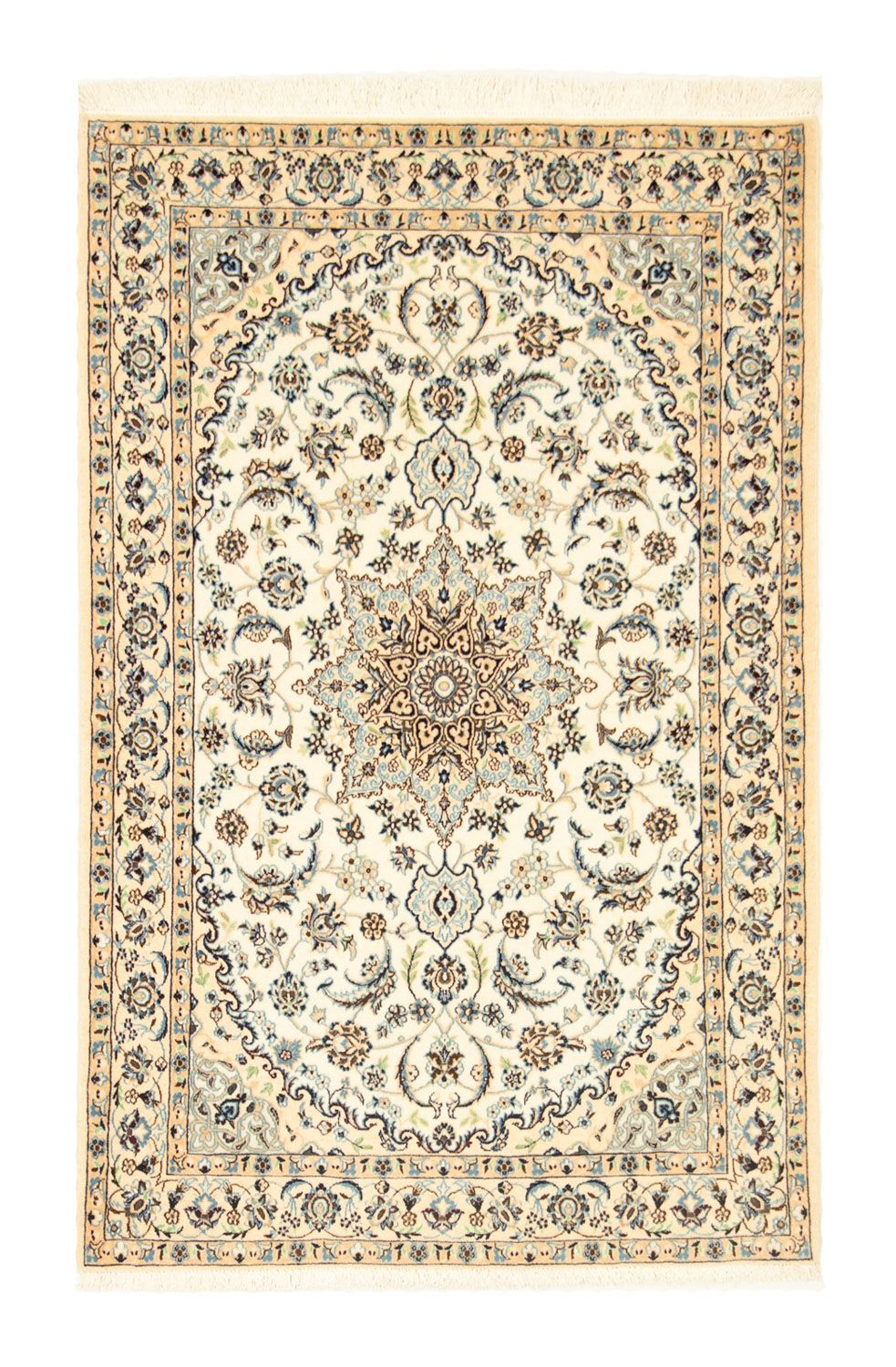 Persisk matta - Nain - Premium - 150 x 97 cm - beige