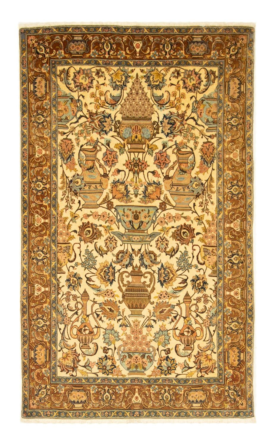 Persisk matta - Ghom - 171 x 106 cm - beige