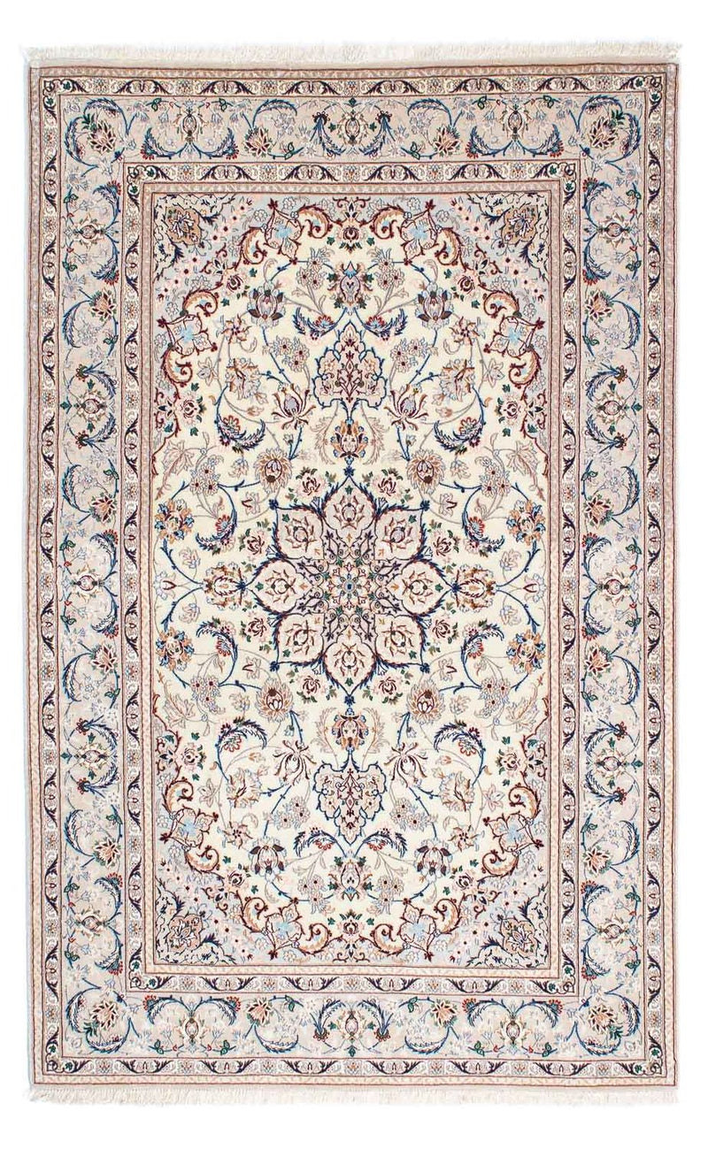 Persisk matta - Isfahan - Premium - 205 x 128 cm - beige