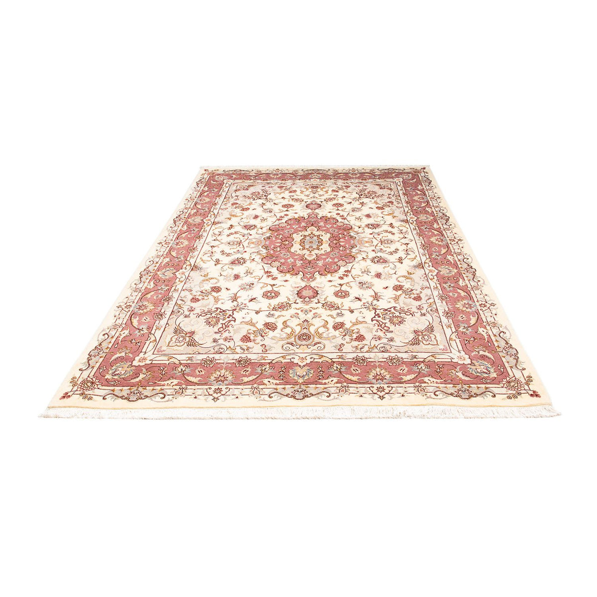 Persisk matta - Tabriz - Royal - 242 x 167 cm - beige