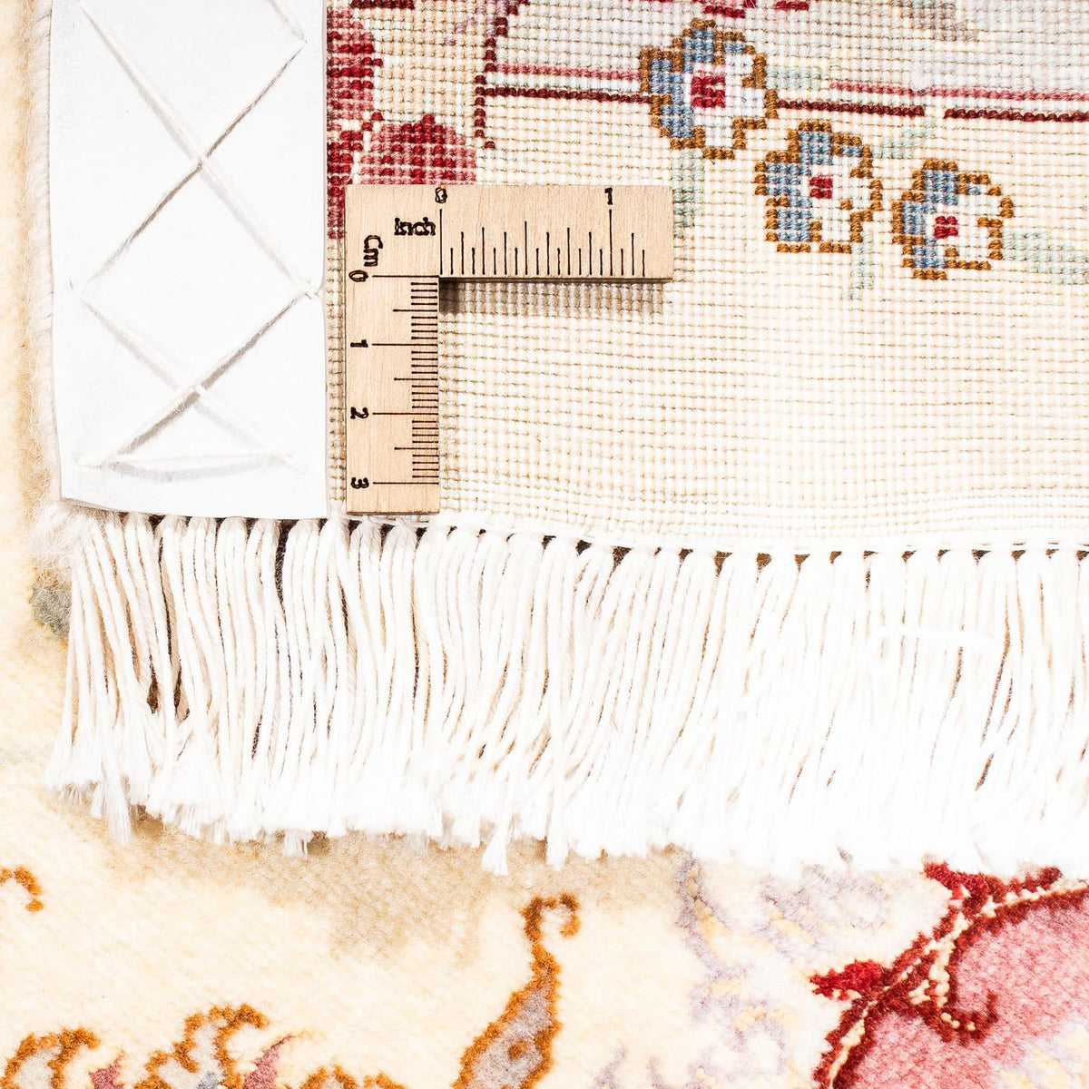 Persisk matta - Tabriz - Royal - 242 x 167 cm - beige