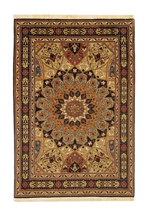 Persisk matta - Tabriz - Royal - 151 x 102 cm - flerfärgad