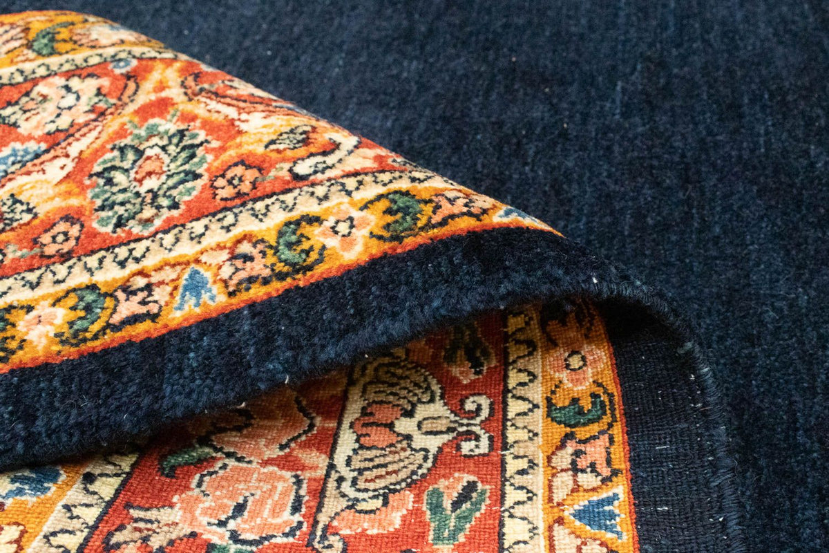 Gabbeh-matta - Loribaft Persian - 189 x 147 cm - mörkblå