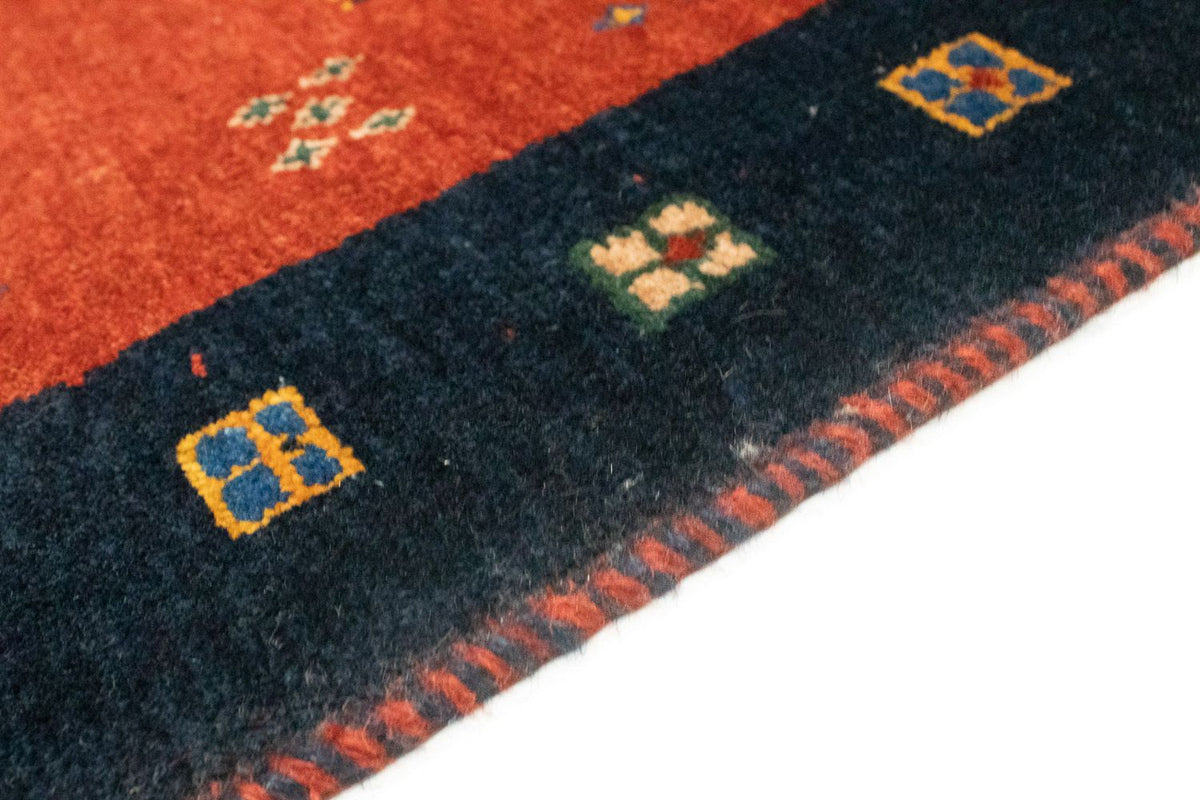 Runner Gabbeh-matta - Loribaft Persian - 190 x 85 cm - röd