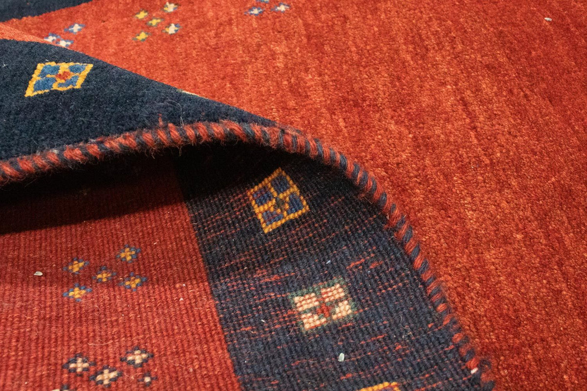 Runner Gabbeh-matta - Loribaft Persian - 190 x 85 cm - röd