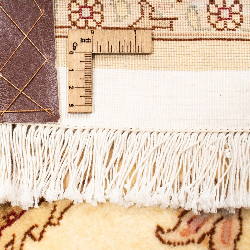 Persisk matta - Tabriz - Royal - 393 x 298 cm - ljusbrun