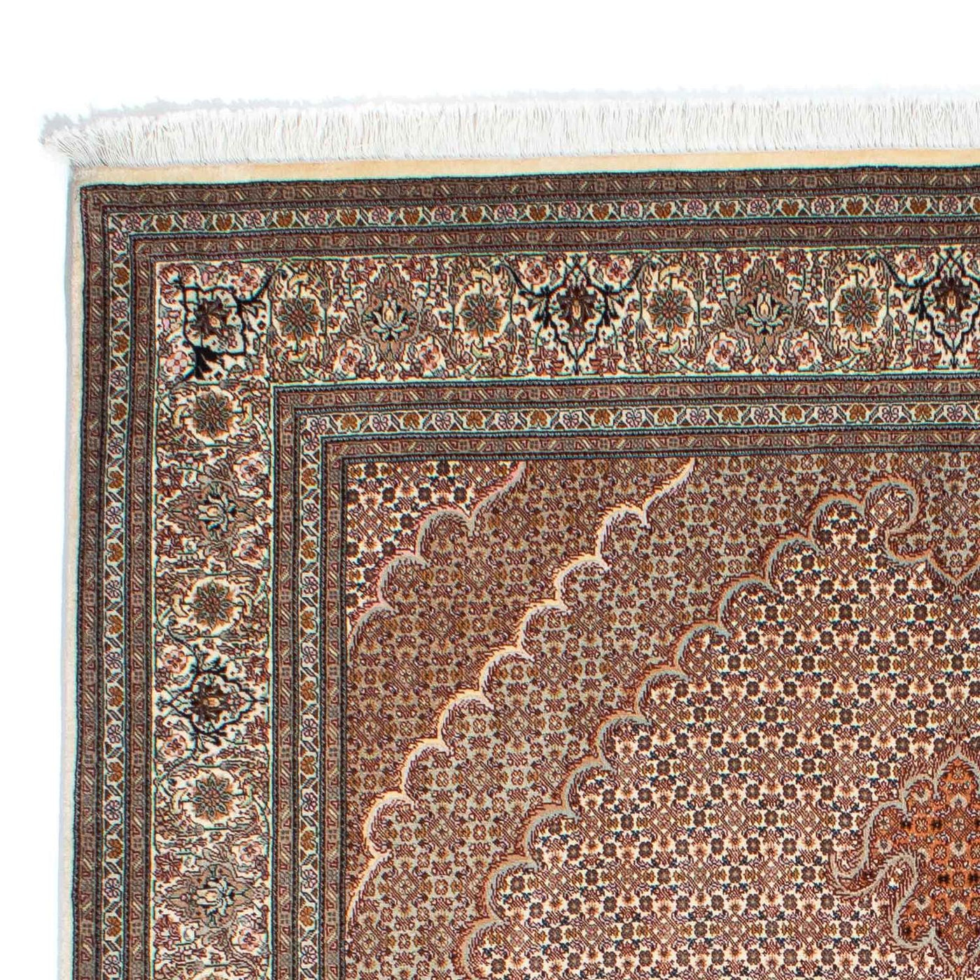 Persisk matta - Tabriz - 246 x 170 cm - ljusbrun
