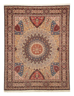 Persisk matta - Tabriz - Royal - 251 x 203 cm - flerfärgad