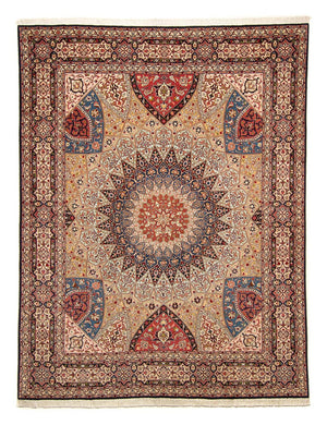 Persisk matta - Tabriz - Royal - 251 x 203 cm - flerfärgad