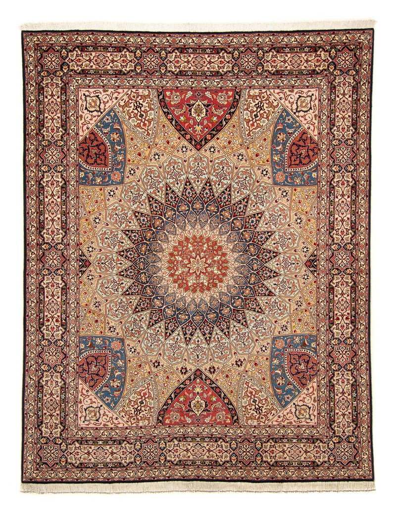 Persisk matta - Tabriz - Royal - 251 x 203 cm - flerfärgad