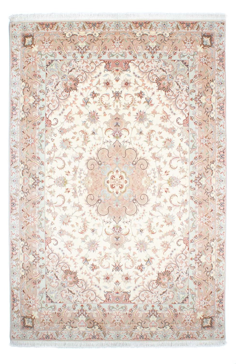Persisk matta - Tabriz - Royal - 248 x 168 cm - beige