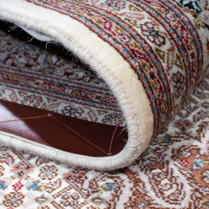 Persisk matta - Tabriz - Royal - 210 x 150 cm - ljusbrun