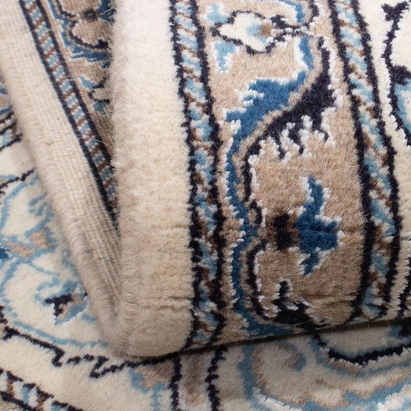 Persisk matta - Nain kvadrat  - 196 x 194 cm - mörkblå