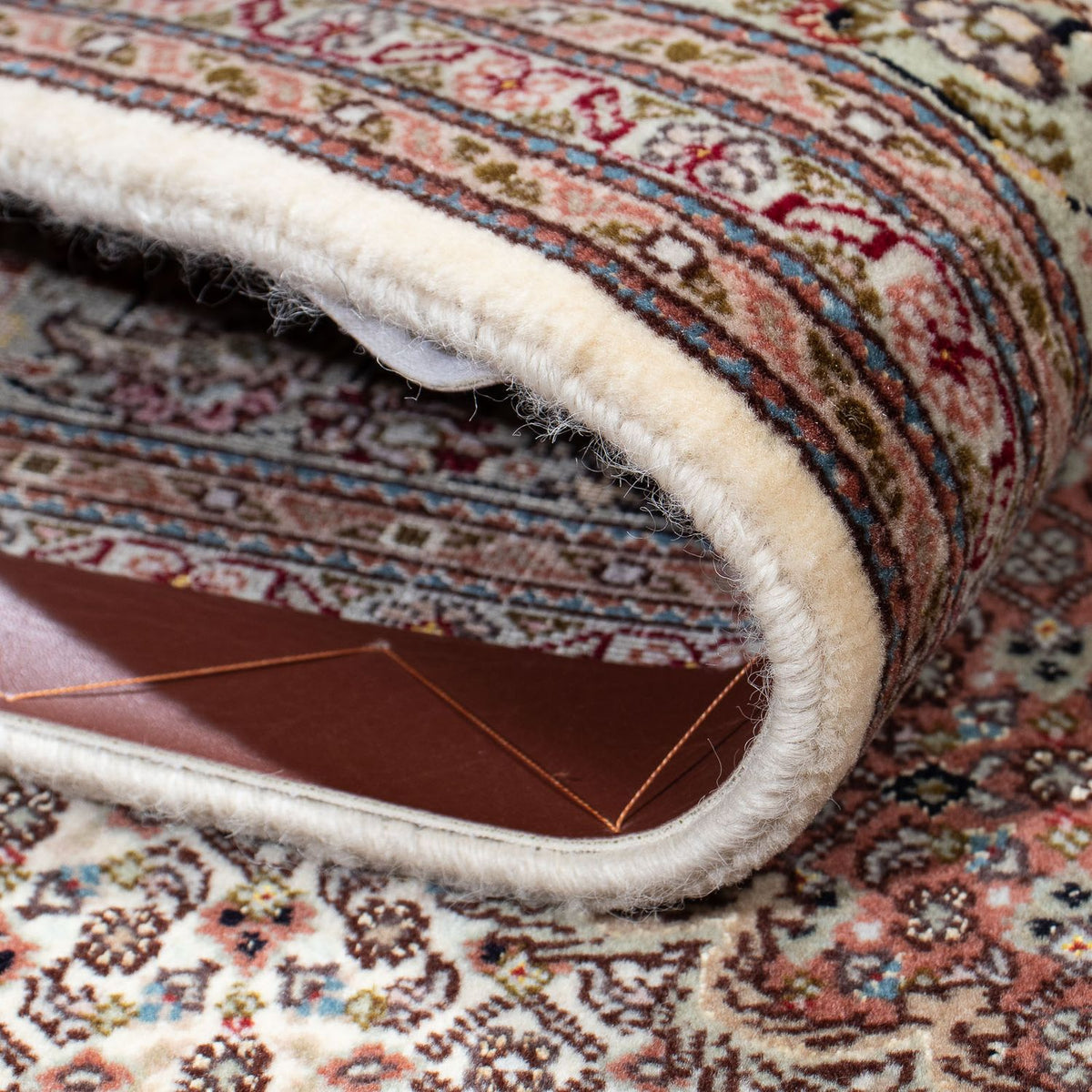 Persisk matta - Tabriz - Royal - 205 x 153 cm - ljusbrun