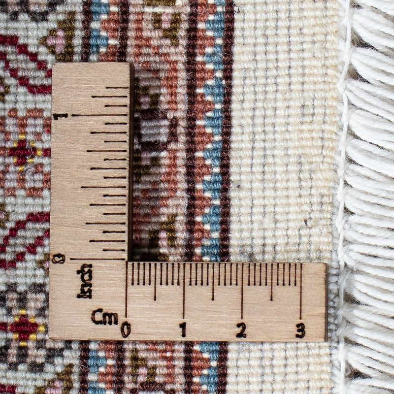 Persisk matta - Tabriz - Royal - 205 x 153 cm - ljusbrun