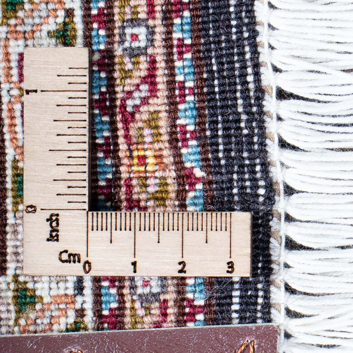 Persisk matta - Tabriz - 206 x 149 cm - ljusbrun